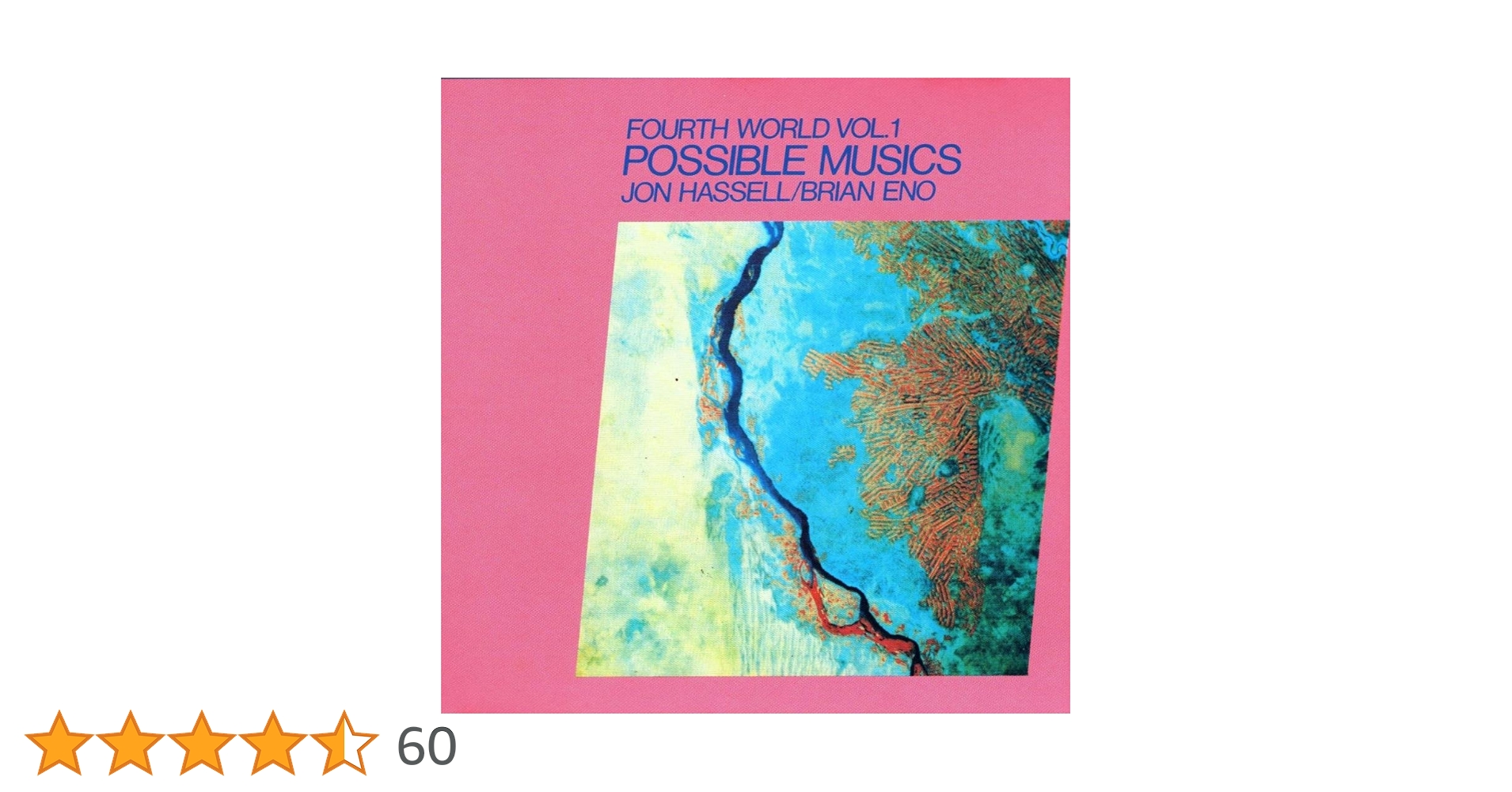 洋楽 Fourth World Vol. 1 - Possible Musics LP Jon Hassell / Brian Eno – Fourth World Vol. 1 - Possible